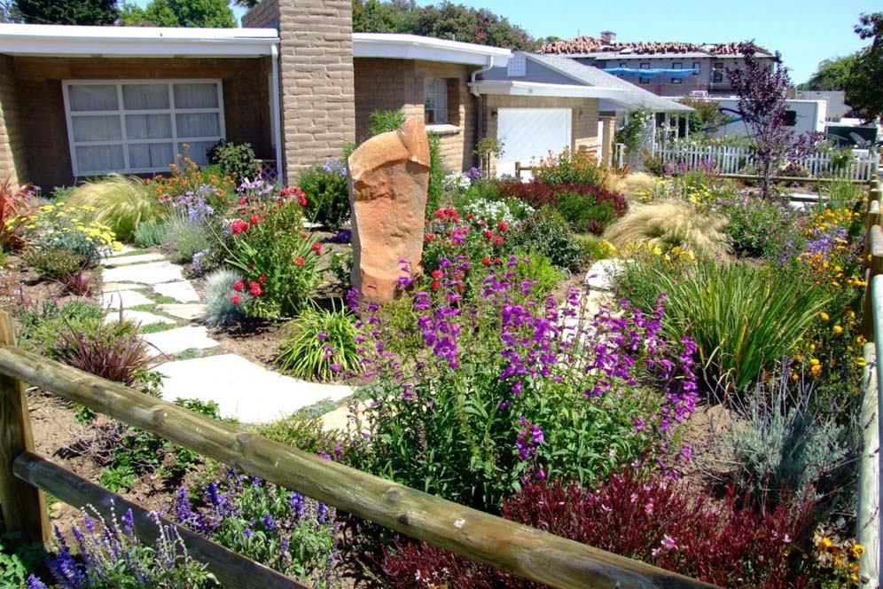 Stone Sculpture in the Garden